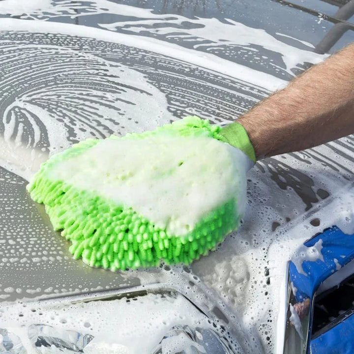 Microfiber Car Wash Mitt Double Sided