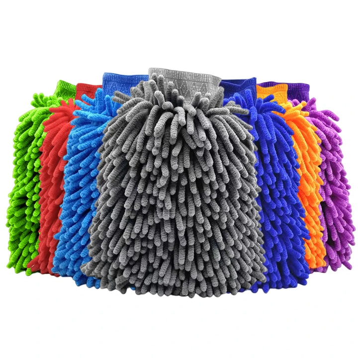 Microfiber Car Wash Mitt Double Sided